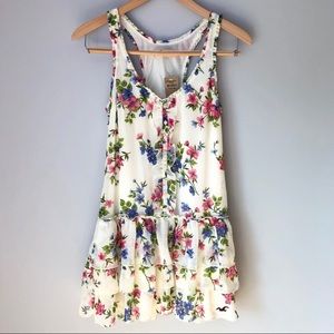 Hollister NWT Summer Floral Ruffle Dress